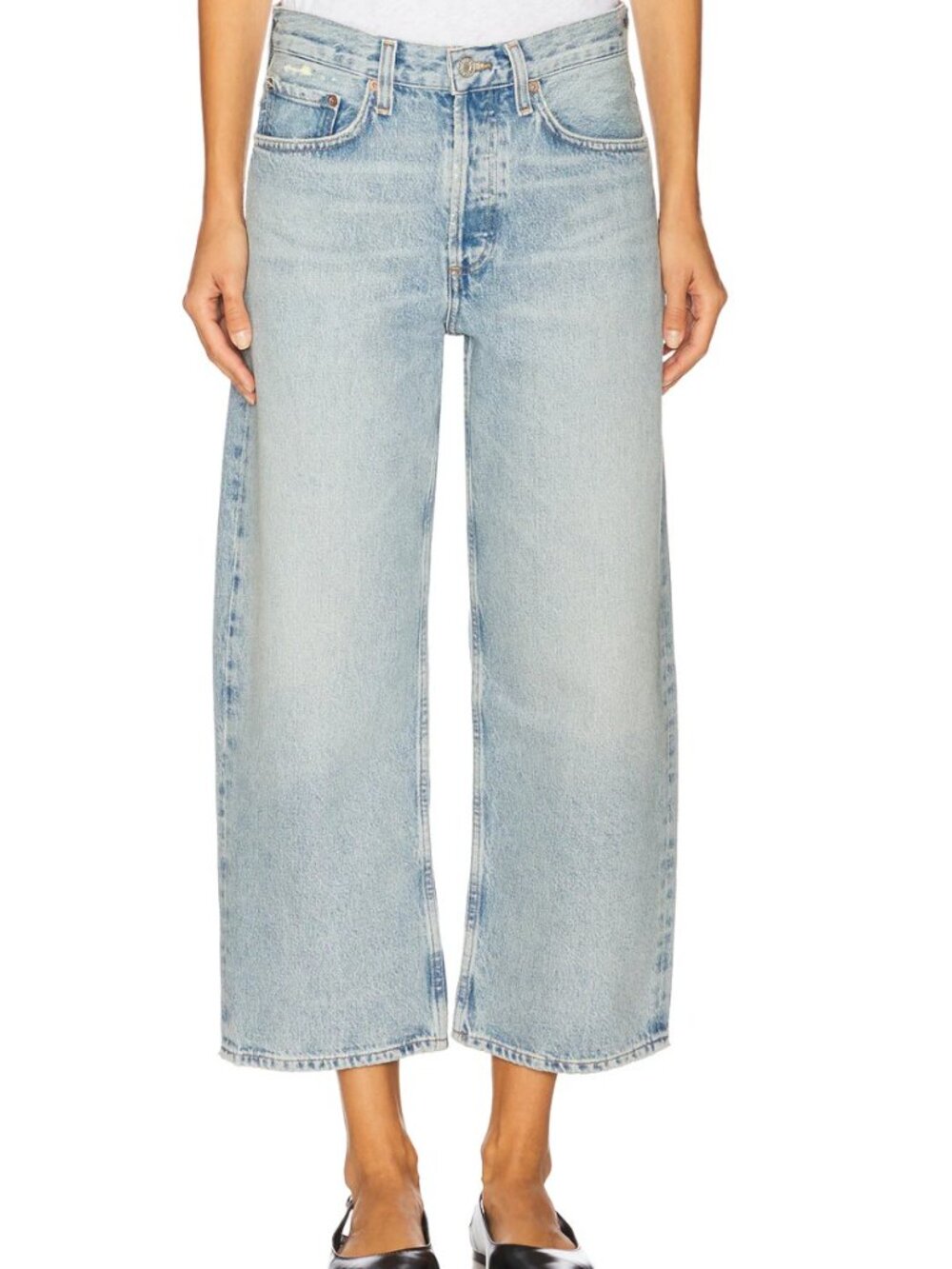 AGOLDE Arc Loose Wide Leg Jeans in Orten Sz 28